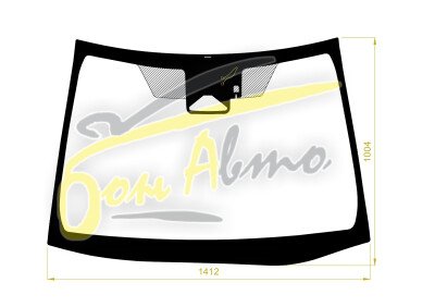 Стекло лобовое TOYOTA COROLLA 2018- (E210-RHD-2023) место под 1 камеру с обогревом, место под датчик дождя, молдинг, 
Бренд: BENSON