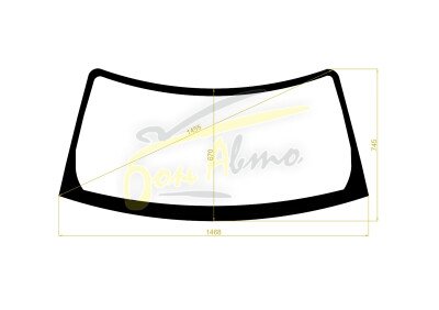 Стекло лобовое DAIHATSU COO 2006-2012 (M401S) 
Бренд: BSG с серой полосой