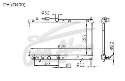 Радиатор DAIHATSU APPLAUSE 1989-1999 (A101S) (HD) 
Бренд: TONGSHI PL16AT
