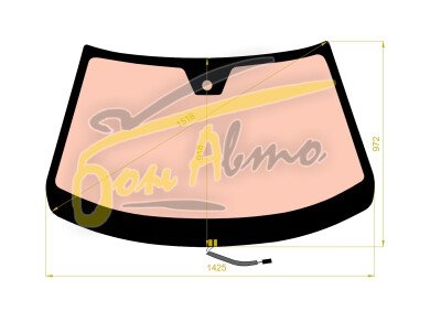 Стекло лобовое LADA VESTA 2017- (2181-wag) полный обогрев, место под датчик дождя, 
Бренд: КМК