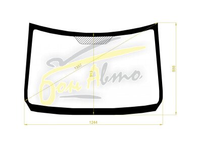 Стекло лобовое SUZUKI WAGON R 2012-2017 (MH34S) 
Бренд: BENSON
