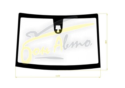 Стекло лобовое SUZUKI ALTO 2014-2021 (HA36S-RHD) место под 1 камеру 
Бренд: BENSON