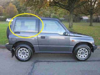 Стекло боковое MAZDA PROCEED LEVANTE 1995-1997 (TF51-3d) SW/RH/X 
Бренд: BSG Тонированное