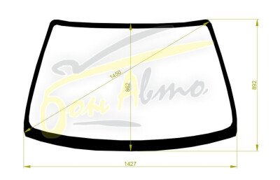 Стекло лобовое ISUZU GEMINI 1997-2000 (MB3) 
Бренд: ZDG