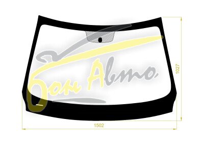 Стекло лобовое GAC GS3 2023- (SUV) молдинг, 
Бренд: BENSON