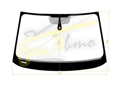 Стекло лобовое AUDI Q5 2017- () место под датчик дождя молдинг, проекция, акустическое, 
Бренд: BENSON