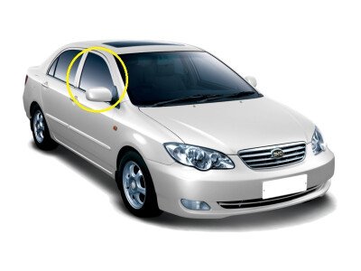Стекло боковое BYD F3 2005- (NZE120) FD/RH 
Бренд: BSG