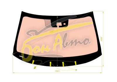 Стекло лобовое MITSUBISHI OUTLANDER 2012- (GF-LHD-2016) полный обогрев, место под 1 камеру, место под датчик дождя, молдинг, фурнитура, 
Бренд: BENSON