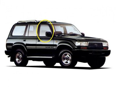 Стекло боковое TOYOTA LAND CRUISER 1990-1997 FJ80 FD/RH 
Бренд: BENSON