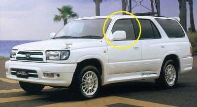 Стекло боковое TOYOTA HILUX SURF 1995-2002 N180 FD/LH 
Бренд: BSG