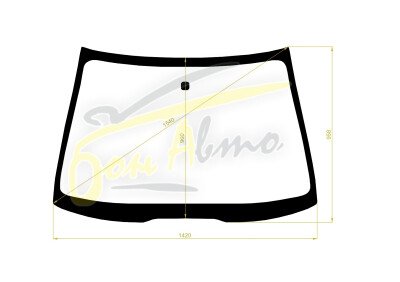 Стекло лобовое ACURA TSX 2004-2008 (CL7-9-4d sed) 
Бренд: BENSON