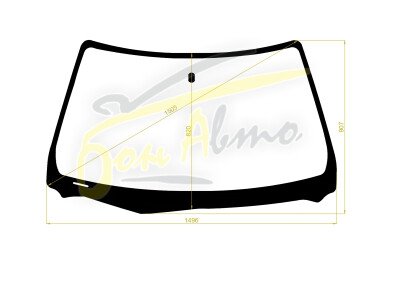 Стекло лобовое TOYOTA WINDOM 1996-2001 (MCV20-RHD) 
Бренд: BSG с зеленой полосой