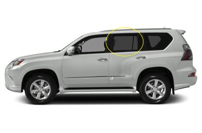 Стекло боковое LEXUS GX 2009-2023 J150-5d RD/LH 
Бренд: BSG