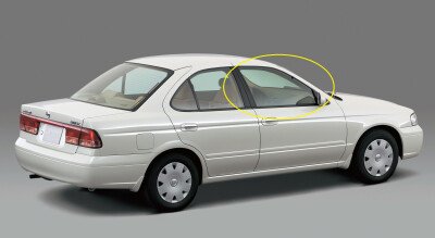 Стекло боковое NISSAN SUNNY 1998-2006 (B15) FD/RH 
Бренд: BSG