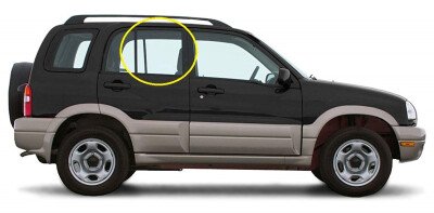 Стекло боковое MAZDA PROCEED LEVANTE 1997-1999 (TJ52-5d) RD/RH 
Бренд: BENSON