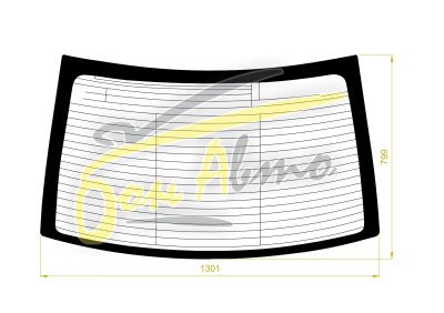 Стекло заднее с обогревом HONDA ACCORD 2008-2013 (CU1-2-4d sed) 
Бренд: BENSON