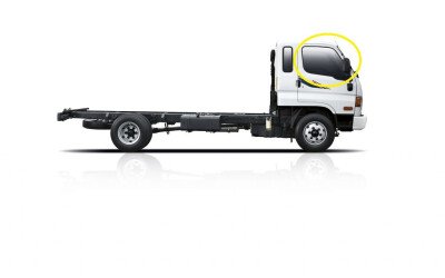 Стекло боковое KIA PAMAX 1999- (HD65) FD/RH 
Бренд: BSG