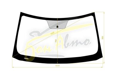 Стекло лобовое KIA SOUL 2009-2013 (AM) 
Бренд: BSG