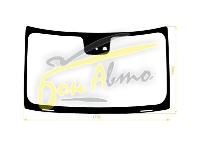 Стекло лобовое MERCEDES SPRINTER 2018- (W907-LHD) место под 1 камеру, место под датчик дождя, молдинг, фурнитура, атермальное, 
Бренд: BENSON с синей полосой