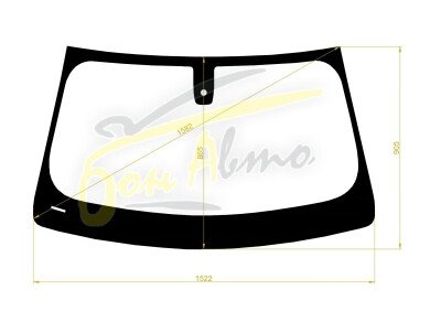 Стекло лобовое BMW X3 2017- (G01) место под датчик дождя 
Бренд: КМК