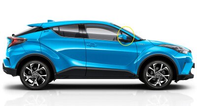 Стекло боковое TOYOTA C-HR 2016- ZYX10 FV/RH 
Бренд: BENSON