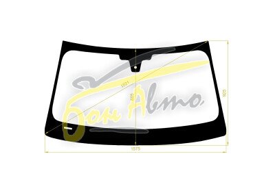 Стекло лобовое BMW 7-SERIES 2015- (G11-LHD-4d sed) место под датчик дождя молдинг, фурнитура, 
Бренд: FYG