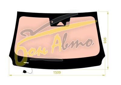 Стекло лобовое CHANGAN CS55 PLUS 2021- (LHD) полный обогрев, место под 1 камеру, место под датчик дождя, 
Бренд: BENSON