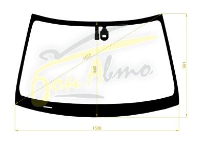 Стекло лобовое HONDA ACCORD 2008-2013 (CP3-LHD-USA) место под датчик дождя 
Бренд: BENSON