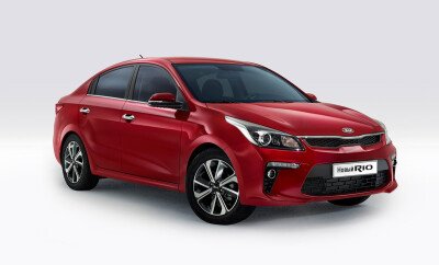 Стекло лобовое KIA RIO 2016- (FB-RUS) 
Бренд: BENSON с синей полосой
