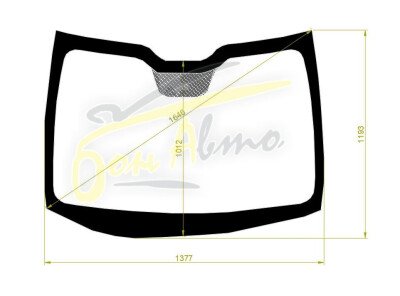 Стекло лобовое HONDA FREED 2016- (GB5-RHD) 
Бренд: FYG