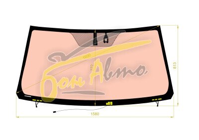 Стекло лобовое LEXUS LX 2007-2021 (J200-LHD-2015) полный обогрев, обогрев щеток, место под датчик дождя, 
Бренд: BSG с синей полосой