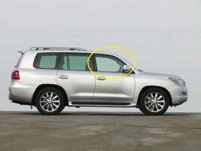 Стекло боковое LEXUS LX 2007-2015 (UZJ200) FD/RH 
Бренд: BENSON