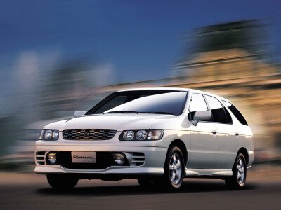 Стекло лобовое NISSAN R`NESSA 1997-2001 (#N30) обогрев щеток, 
Бренд: BSG с серой полосой