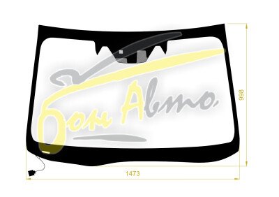 Стекло лобовое SUBARU OUTBACK 2019- (BT-RHD) обогрев щеток, место под 2 камеры, место под датчик дождя, 
Бренд: BENSON