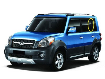 Стекло боковое GREAT WALL HOVER M2 2010 RQ/LH 
Бренд: BENSON Тонированное