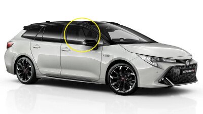 Стекло боковое TOYOTA COROLLA 2018- E210-5d wag FD/RH фурнитура, 
Бренд: BENSON