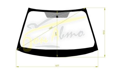 Стекло лобовое TOYOTA PRIUS a 2011- (ZVW40) 
Бренд: ZDG