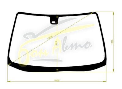 Стекло лобовое HONDA MDX 2003-2006 (YD1-RHD) место под датчик дождя 
Бренд: КМК с синей полосой
