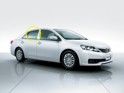 Стекло боковое TOYOTA ALLION 2007- T260 RD/RH 
Бренд: BENSON