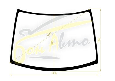 Стекло лобовое NISSAN SERENA 1999-2005 (C24) 
Бренд: BSG