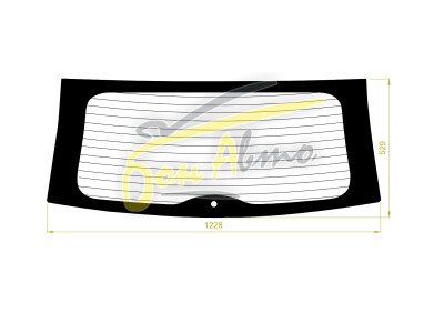 Стекло заднее с обогревом KIA CEE`D 2006-2012 (ED) 5d wgn 
Бренд: BSG