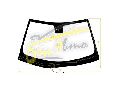 Стекло лобовое LEXUS CT 2011- (ZWA10-RHD) обогрев щеток, место под датчик дождя, место под датчик влажности, антенна, 
Бренд: BENSON