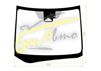 Стекло лобовое TOYOTA ALPHARD 2023- (H40-RHD) место под 1 камеру с обогревом, место под датчик дождя, молдинг, 
Бренд: BENSON