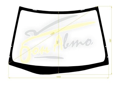 Стекло лобовое HONDA INTEGRA 2001-2006 (DC5-RHD) 
Бренд: ZDG