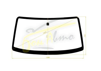 Стекло лобовое TOYOTA SUCCEED 2002- (NCP50) 
Бренд: ZDG с серой полосой