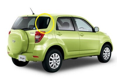 Стекло боковое DAIHATSU BE-GO 2006-2017 (J200) SW/RH/X 
Бренд: BENSON