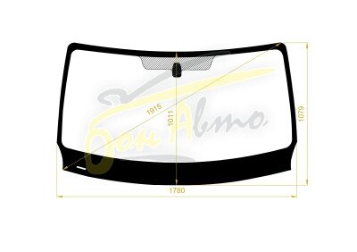 Стекло лобовое NISSAN NV400 2010- () 
Бренд: ZDG