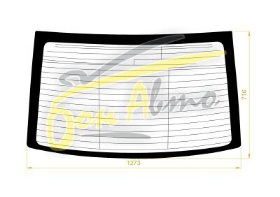 Стекло заднее с обогревом HONDA CIVIC FERIO 2000-2005 (ES1-4d sed) 
Бренд: BSG