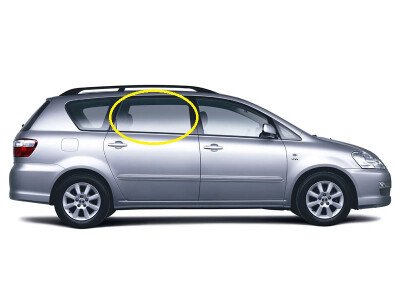 Стекло боковое TOYOTA AVENSIS VERSO 2001-2009 (#CM2#) RD/RH 
Бренд: TOYOTA