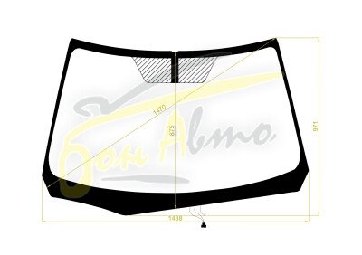 Стекло лобовое TOYOTA COROLLA FIELDER 2012- (E160-RHD) обогрев щеток фурнитура, 
Бренд: BENSON